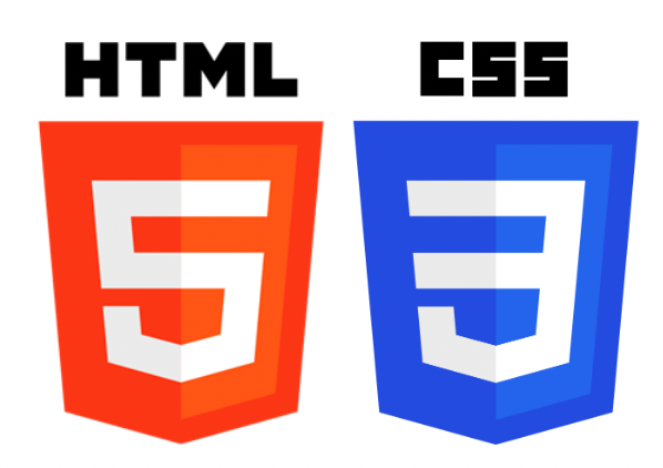 The CSS 3 and Sass logos